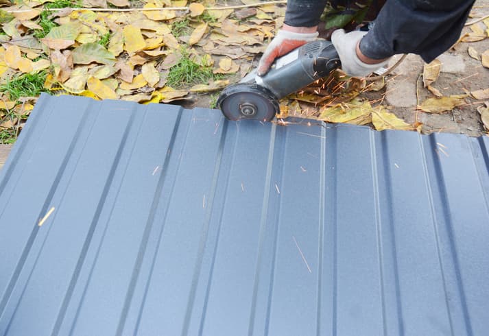 How to Cut Metal Roofing