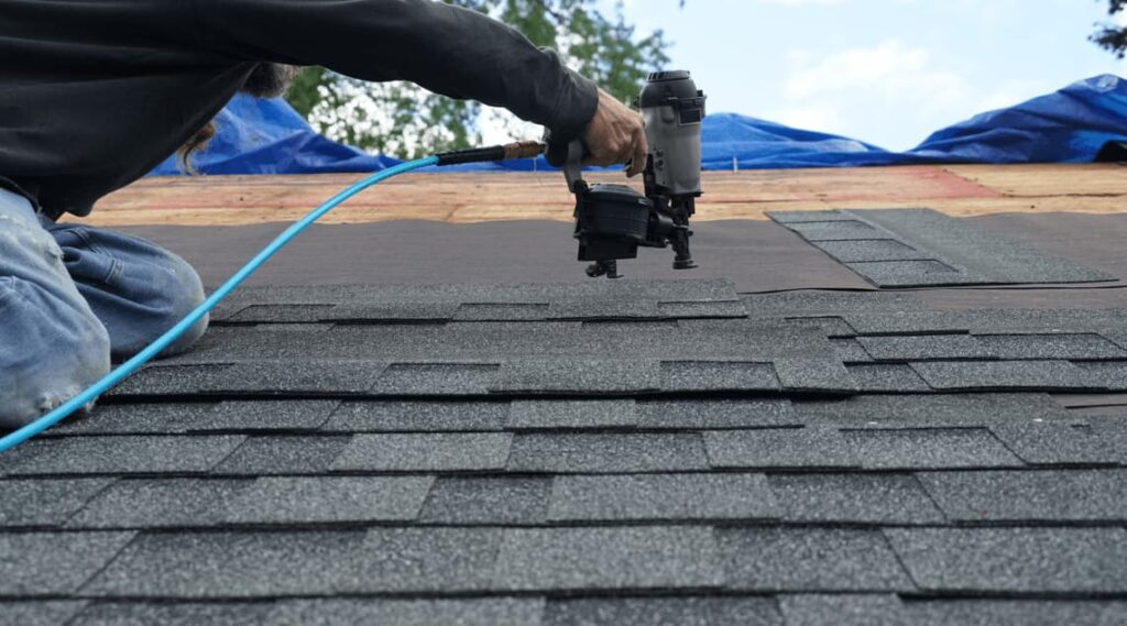 Shingle roof repair