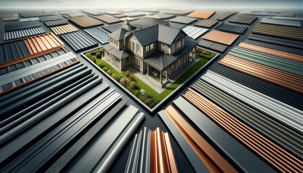 Metal roofing types