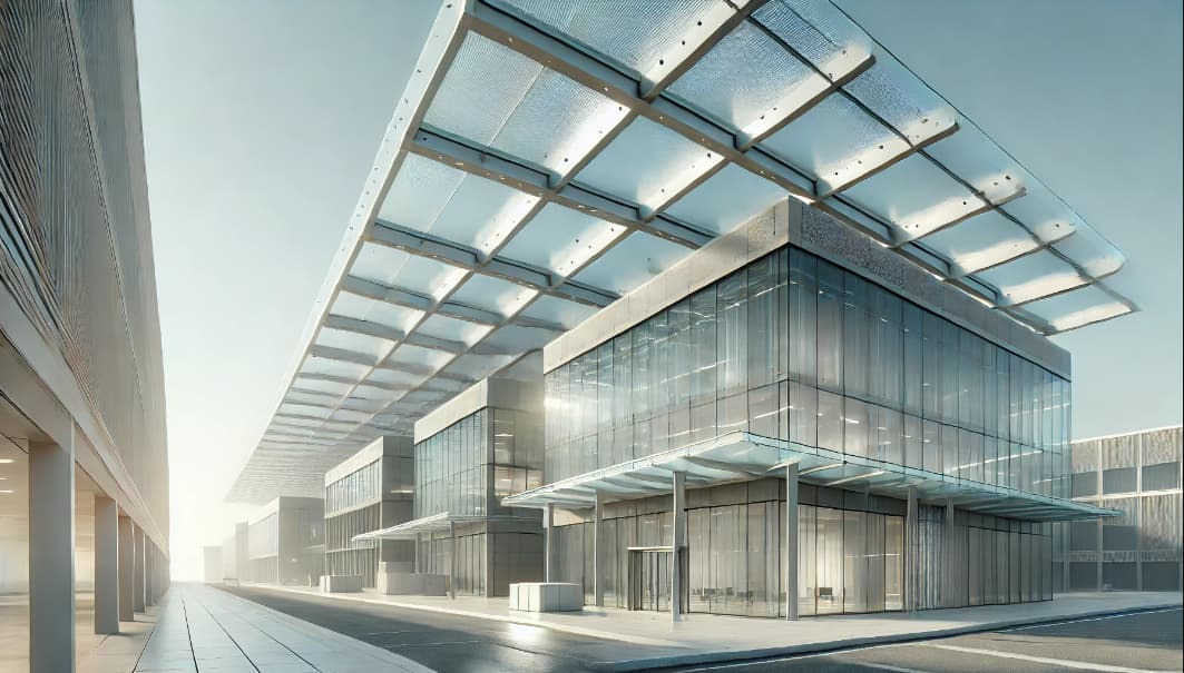 Fibreglass roof panels