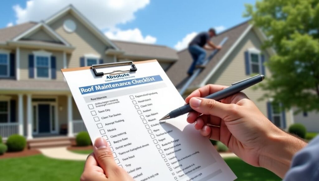 Roof Maintenance Checklist